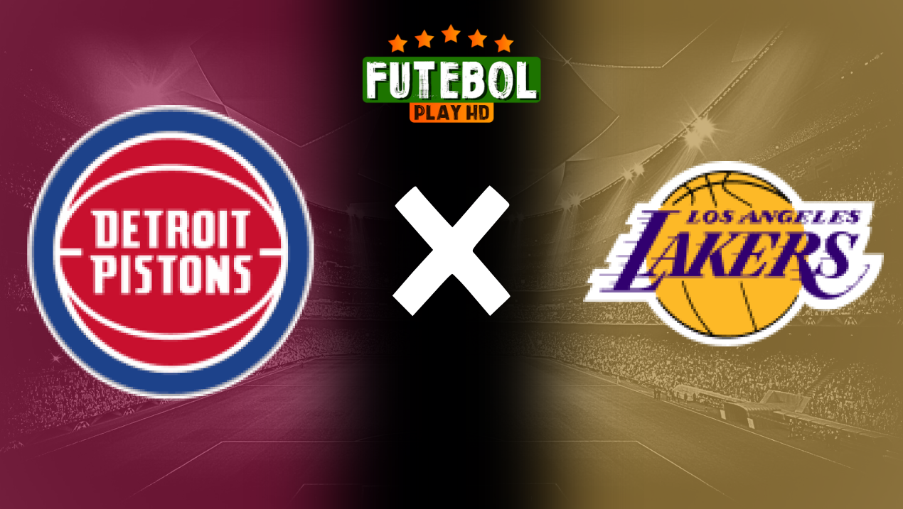 Assistir NBA: Detroit Pistons x Los Angeles Lakers ao vivo HD 04/11/2024